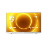 Philips 43PFS5525/12 43-Zoll-LED-Fernseher (Full HD, Pixel Plus HD, Full-Range-Lautsprecher, 2 x HDMI, USB) Mittelsilber [Modelljahr 2020]