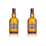 Chivas Regal 12 Jahre Blended Scotch Whisky 2er Set, Whiskey, Schnaps, Spirituose, Alkohol, Flasche, 40%, 2x700