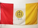 AZ FLAG Flagge SAN Diego 90x60cm - SAN Diego Fahne 60 x 90 cm Scheide für Mast - flaggen Top Q