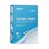 Amazon Basic Care - Wundverschlussstreifen, hypoallergen, steril, 4 Größen, 60 Stück