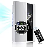 YANRU LüFtentfeuchter - 2200ml Schlafmodus, Auftaumodus Dehumidifiers for Home Mit Fernbedienung - FüR Raumgröße ca. 0~30m² Kleine Bad Hause,Schlafzimmer KellerräUme E