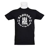 1887  Streetwear Hamburg T-Shirt Pride, schw
