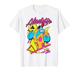 Disney Aladdin Genie Retro 90's Style Poster T-S