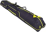 FISCHER Unisex – Erwachsene, schwarz/gelb, Skicase Alpine Race 3 Pair, 190 cm, 190