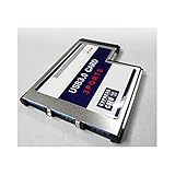 3 Port versteckt in USB 3.0 USB3.0 zu ExpressCard ExpressCard 54 54mm Adapter Konverter Fresco Logic Chipsatz FL1100