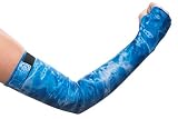 Aqua Design Arm Sonne Ärmel für Frauen UV-Schutz Unterarm Kompressions-Überzüge -  Blau -  Small/X-S