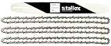 tallox Schwert und 3 Sägeketten 3/8' 1,3 mm 56 TG 40 cm Führungsschiene kompatibel mit Dollmar Einhell Makita Black & Deck