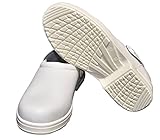 Emanhu Trading Antistatische Anti-Rutsch Stahlkappe Sicherheits-Schuhe SB Arbeitsschuhe Klinik Berufsschuh (45)
