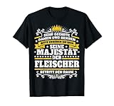 Lustiges Fleischer Geschenk I Metzger Fleisch Beruf T-S