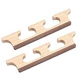 Musikinstrument Zubehör Set aus 2 Stück 5 String Banjo Bridge Palisander-Brücke für Musikliebhaber-Geschenk E