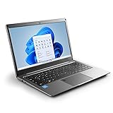 CSL R'Evolve C14i v2 inkl. Win11 Home - Lautloses UltraSlim-Notebook mit 14,1' Full HD IPS-Display, Intel Quad-Core N4120 4× 2600 MHz, 120GB M.2 SSD, 4GB RAM, AC WLAN, Bluetooth 4.2, Windows 11 H