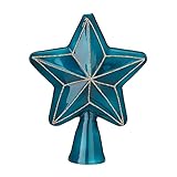 Inge Glas Magic Christbaumspitze Stern-Form | Formspitze aus Glas | Weihnachtsbaumspitze (Brilliant Nightfall)