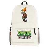 WANHONGYUE Plants vs. Zombies Spiel Cosplay Rucksack Casual Daypack Tagesausflug Reisetasche Beige /1