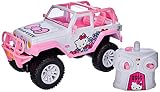 Jada Toys 253246002 Hello Kitty RC Jeep Wrangler 1:16, pink