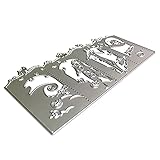 Baiyao Metall-Stanzformen, Halloween, 3D-Kürbis-Laterne, Stanzschablone, Prägeschablone, für Scrapbooking, DIY, Album, Papierkarten, Kunst, Basteln, Dek