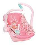 Baby Annabell Active Comfort Seat für 43cm Puppe - 2-in-1 Funktion - Einfach für Kleine Hände, kreatives Spiel fördert Empathie und soziale Fähigkeiten, für Kleinkinder ab 3 J