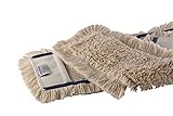 Baumwoll Wischmop 50 cm Taschen aus Polyester Ersatz für Mop Klapphalter Wischmoppbezug für Versiegelung Reinigung von Bodenbeläge wie Laminat, Dielen Fliesen Feudel, Bodenwischer Ersatzbezug (10)