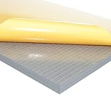 NOBILY Profi-Rolladen Dämmplatten/Dämmung Maß 500 x 750 mm (36,86€ m/2), Dämmmatten für Rolladenkasten, Stärke 10mm, Rolladenkastendämmung