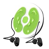 OUCRIY Twist Taille Torsion Disc Board, Aerobic Übung Fitness Bauch Übungsgeräte Fußreflexzonenmassage Magnete Balance Board Körperformung Fußmassagep