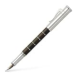 Graf von Faber-Castell 145802 - Füllfederhalter Classic Anello Grenadill, Federbreite EF