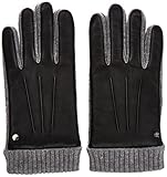 Roeckl Herren Wittenberg Touch Lederhandschuhe, black/grey, 8.5