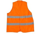 Abraxas Übergrößen Warnweste/Sicherheitsweste in Orange in Großen Größen von 6XL – 10XL