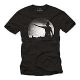 Walking Dead Comic T-Shirt Herren - Rick - Geschenke für Fans Fanartikel schwarz XXXL
