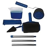 OPIBA 8 Teile/Satz lackrolle Pinsel Werkzeuge Set Wand dekorative Lack Roller pinselgriff Werkzeug multifunktionale H