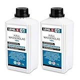 2 L Kaliwasserglas 100% Haftgrund Bindemittel Mauerabdichtung Wasserglas Wassersperre, Silikat RM01