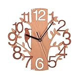 3D Wanduhr Holz Modernes Design Kurze Wohnzimmer Dekoration Küche Uhr Kunst Hohle Wanduhr Wohnk