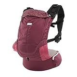 Chicco Ergonomische Babytrage Myamaki Fit, Tragetuch für Babys und Kleinkinder von Geburt bis 15 kg, Evolutionäre Baumwolltrage mit Verstellbarem Sitz und Panel, Rücken- und Nackenstü