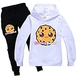 Cookie Swirl C Hose und Top Set für Kinder YouTube Gamer Tracksui tCookie Swirl C Merch für Jungen Mädchen, weiß, 3-4 J