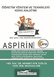 2018 KPSS Aspirin Bilgiler Ö?retim Yöntem ve Teknikleri Konu Anlat?m? - Toolbox Seti 1 [Paperback] Mehmet Nur Tu?luk;Mustafa Gök