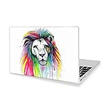 Head Case Designs Offizielle Zugelassen Pixie Cold Regenbogen-Mähnen Katzen Harte Durchsichtige Handyhülle Hülle Huelle kompatibel mit Huawei MateBook X 2020