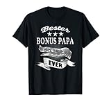 Bester Bonus Papa Stiefvater Geschenk T-S