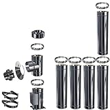 Edelstahlschornstein Schornstein Bausatz doppelwandig DW 150 Höhe 6,2