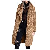 Uomitaff Damen Baumwolljacke Winter Kurzjacke Winter Park Crossover Baumwolljacke Strickkleid Knitted Rollkragen Langarm Pullover Damen Herbst O