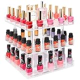 mk387 – Nagellack drehbar Display Rack (transparent), acryl, farblos, 3 Ablag