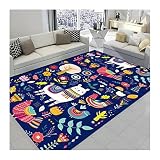 KKCF-Teppich, Teppich, für Flur, waschbar, für Eingangstür, Schlafzimmer, Küche, Teppich für Küche, 0,6 cm dick, mit rutschfester Unterseite, personalisierb