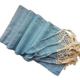 Mexikanischer Rebozo Schal, ideal für natürliche Geburt, Doula Massage, 300 cm, Türk