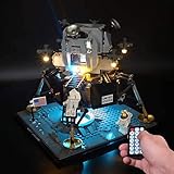 ZJLA Upgrade Light Kit LED Lichter für Lego 10266 Creator Expert NASA Apollo 11 Lunar Lander - Beleuchtungsset für Lego 10266 Bauset (Lego Modell nicht enthalten) (ohne RC) (mit RC)