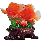 Buddha Statue Home Decoration Ornamente Kreative Feng Shui Fish Statue Feng Shui Decor Büro Dekoration Tischdekoration for Geschäftsöffnung Feng Shui B