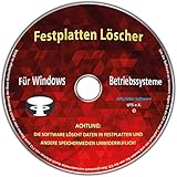 Festplatten Löscher & Formatiere, Datenvernichter, Sichere Datenlöschung