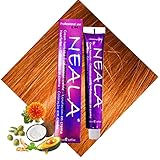 Professionelle haarfarbe ammoniakfrei OHNE AMMONIA und frei von PPD und MEA -8.44- HELLBLOND INTENSIVES KUPFER - NEALA 100