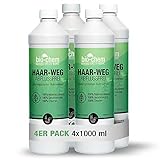 Bio-Chem Haar-Weg Abfluss-Frei Sparpack 4x1000 ml Abflussreiniger Rohrreinig