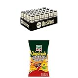 Warsteiner Premium Pilsener 24 x 0,5 Liter Dosenbier mit funny-frisch Chipsfrisch Chakalaka, 10er Pack (10 x 175 g)