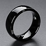 LZW NFC Smart Tragbares Gerät Smart Ring Herren-Smart-Ring Motivation Ring Fitness Ring Schlaf-Tracker Ring Echo Ring,8