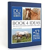 BOOK 4 IDEAS classic | Schimmel der Camargue, Notizbuch, Bullet Journal mit Kreativitätstechniken und Bildern, DIN A5