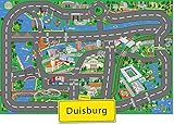 Spielteppich Stadtspielteppich Duisburg - Großer Spielteppich 115 x 175