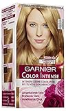 Garnier dauerhafte Intensive Creme Coloration, langanhaltende Farbe, 100% Grauabdeckung, Color Intense, 7.3 Goldblond, 3er Pack, 3 x 1 Stück